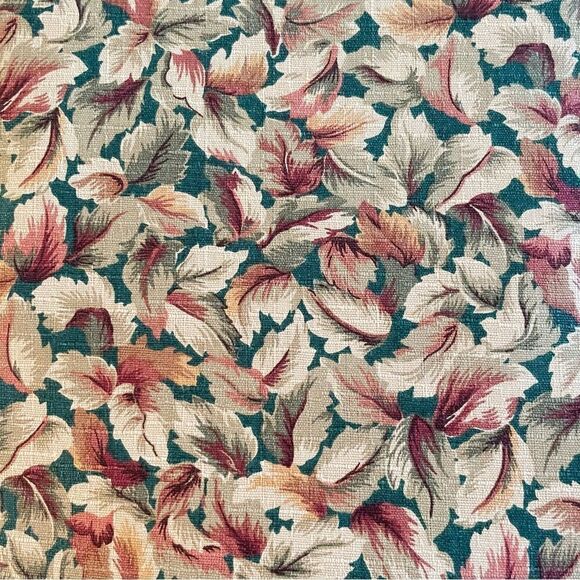 Anju Woodbridge Leaf Print Fabric - Picture 1 of 4